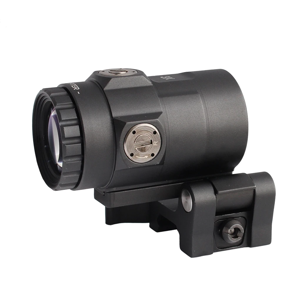  Тактическая Лупа SPINA OPTICS 3X с переключателем на сторону STS быстрая съемка крепление