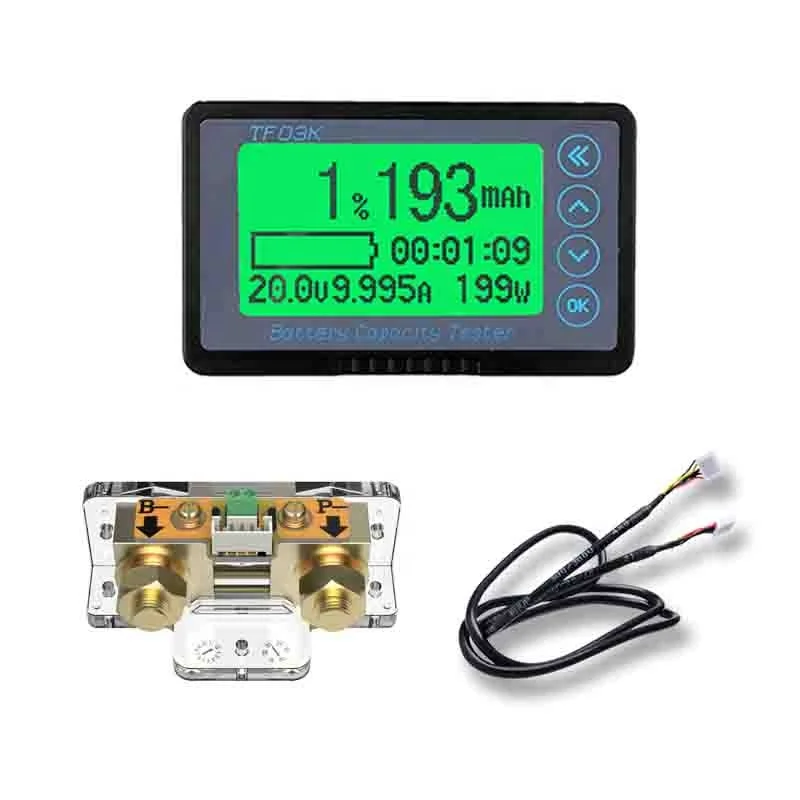 Кулометр заряда и разряда аккумулятора TF03KH 350A OEM, измеритель напряжения, измеритель мощности, тестер монитора батареи для RV