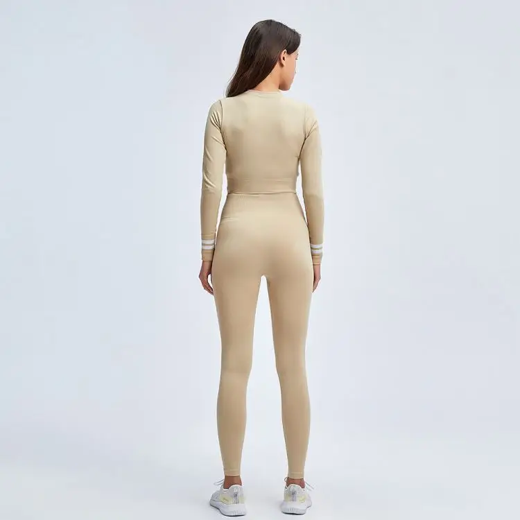Autumn Winter Sport Suit 2 Piece Set Women Tracksu, Yoga Clothing Women One-Pieces Sports Suit Set
