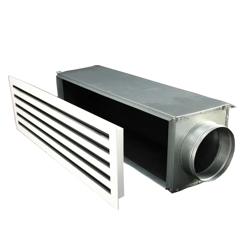 Galvanized sheet Diffuser insulation Plenum Box  for ductwork