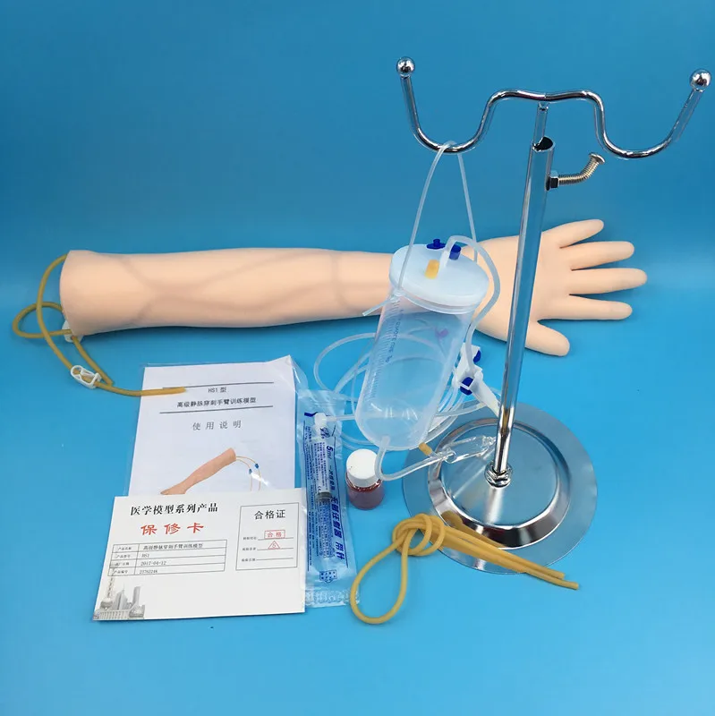  Тренировочная ручка Venipuncture инъекция/Рисование крови/инфузия/тренажер для флоботмической