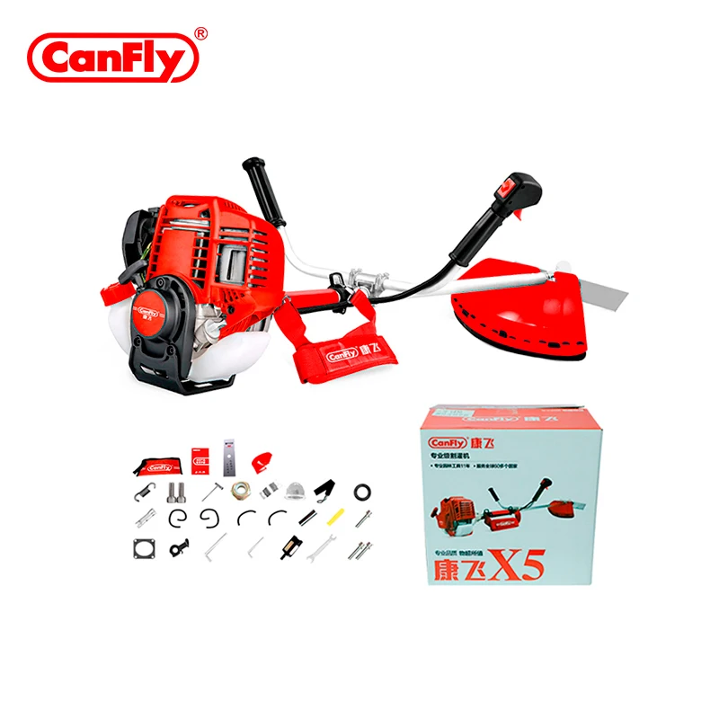 Chinese Canfly  Side Hanging type Petrol Four stroke 350 GX35  Gasoline Brush Cutter