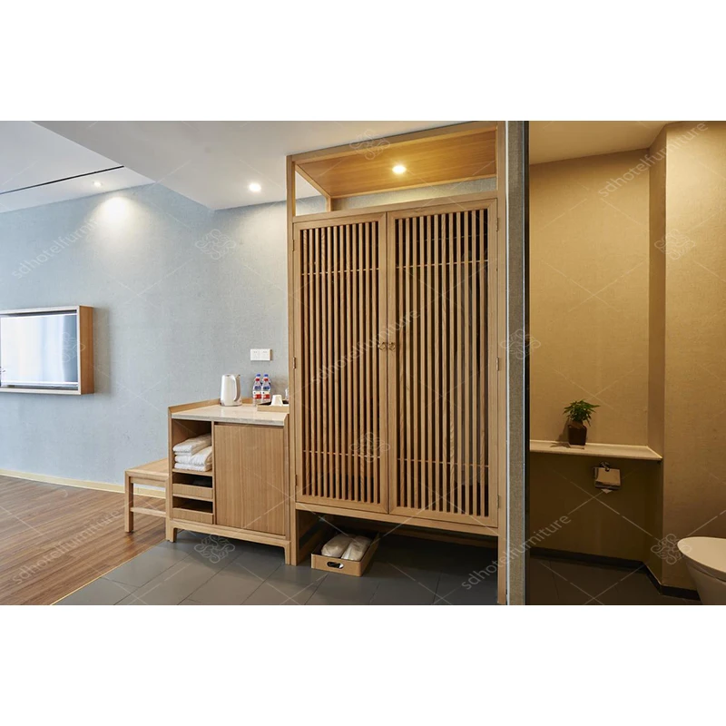 2022 Customized hotel closet cloth storage bedroom furniture factory price wardrobe