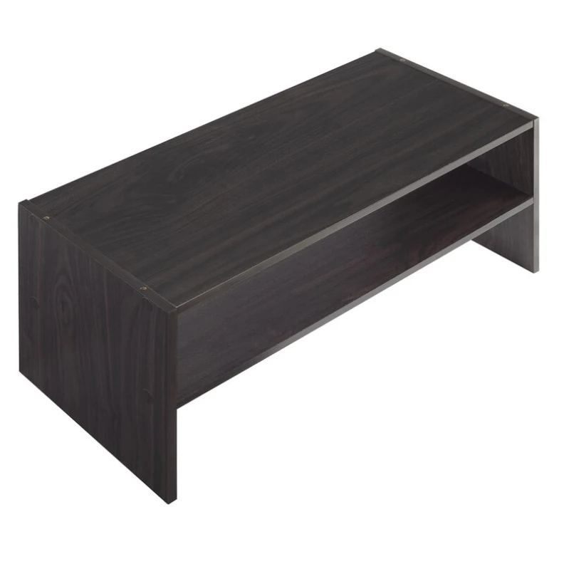 Factory Direct 9 Pair Stackable Wooden 2 Tier Simple Shoe Rack Shelf