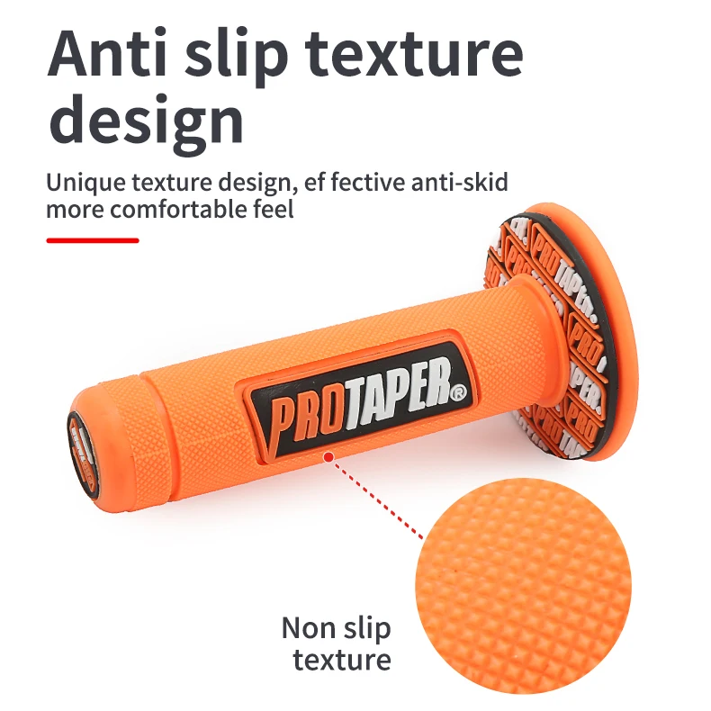 Accessories Fit for Kawasaki Yamaha Universal 22mm Handlebar Motorcycle Grips Rubber Handle Grip for Motorcycle