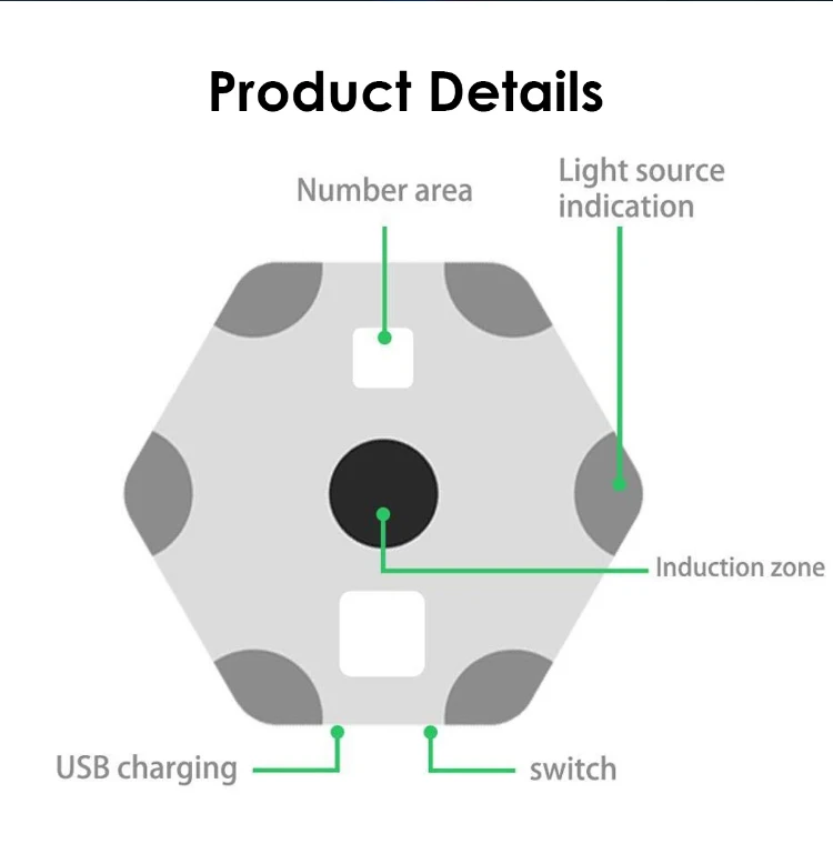 Fitness Touch Light Agile Training Reaction Light Lamp Set/Reaction Light Lamp With Mobile APP Connected