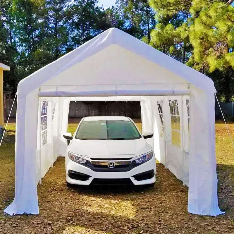 Eco-Friendly Quality-Price Ratio  Car Canopy Garage Replacement Carport Canopies Carports Tent