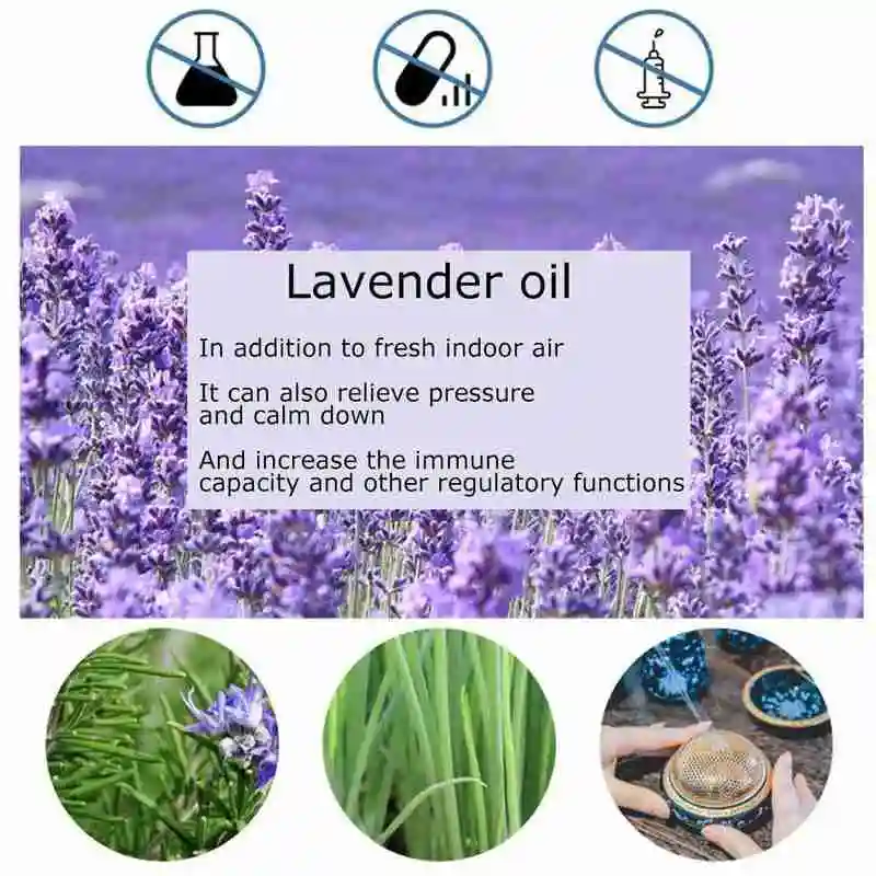  lavender essential oil pillow sleep spray aid improve insomnia soothing mind body