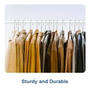 Luxury Blue Powder Coated Hook Type Metal Wire Garment Hangers Non Slip Bulk for Clothing Rack