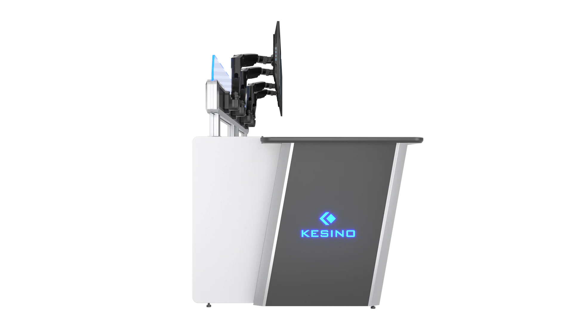 Kesino KCD-22 smart city сидеть/стенд рабочая станция диспетчерским пультом CCTV команды производитель диспетчерской консоли