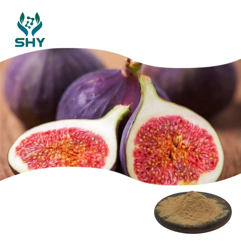 Оптовая продажа экстракт Ficus Carica инжира сублимированный инжир фруктовый порошок