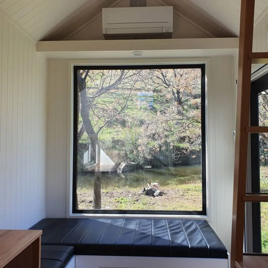 ZMR низкая цена большое окошко Панорамное окно пол на потолок фиксированное