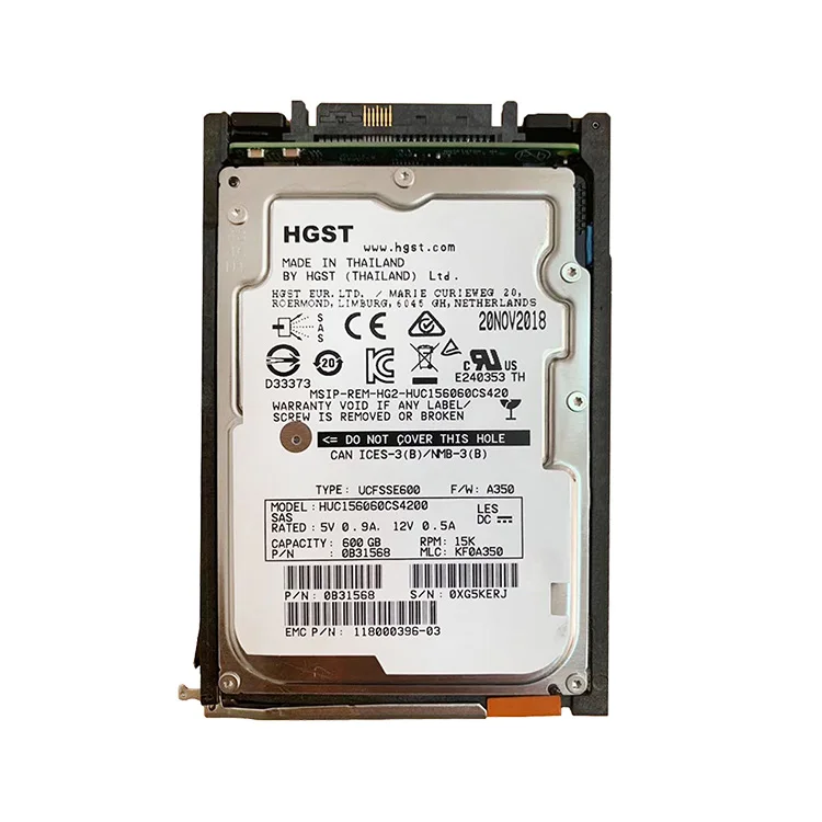 Заводская Продажа 870757-B21 600 ГБ SAS 15K SFF HDD жесткий диск 2 5 дюйма Hdd для HPE сервера
