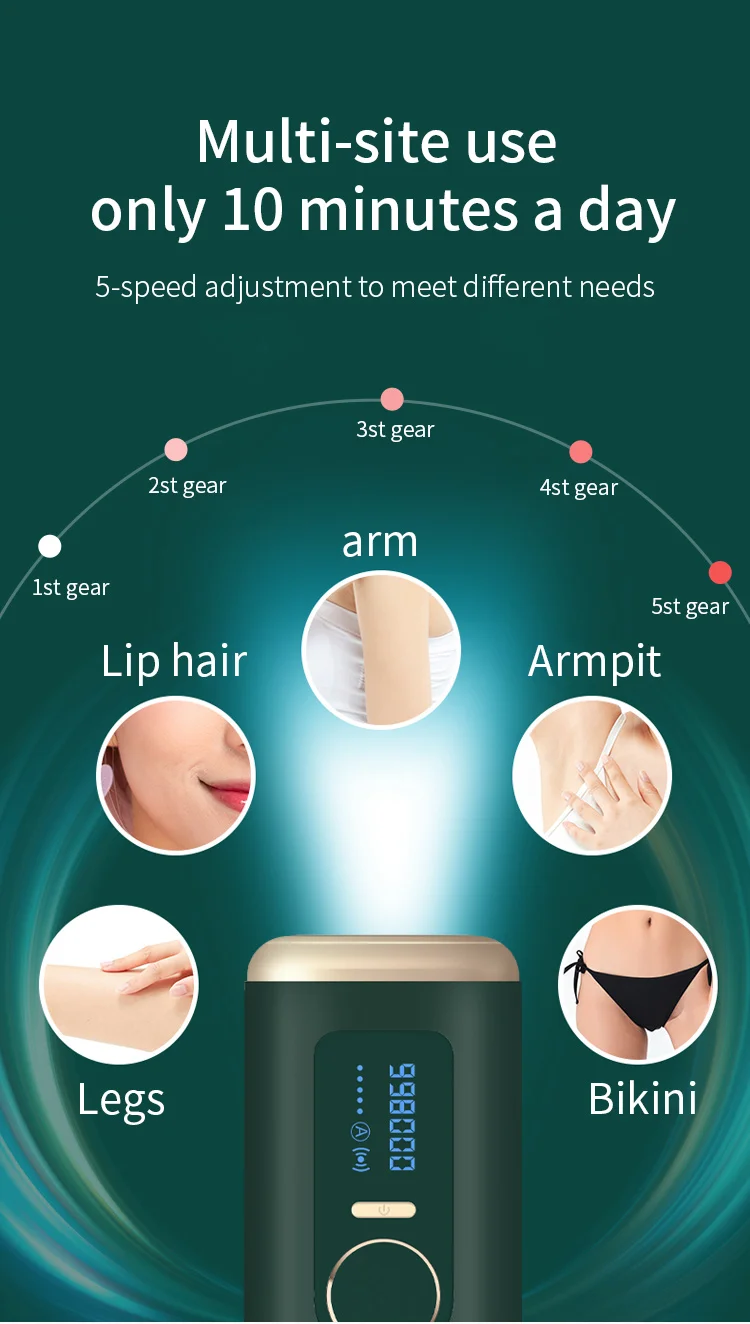 China Factory IPL Pigment Hair Removal for Facial Body Armpit Bikini