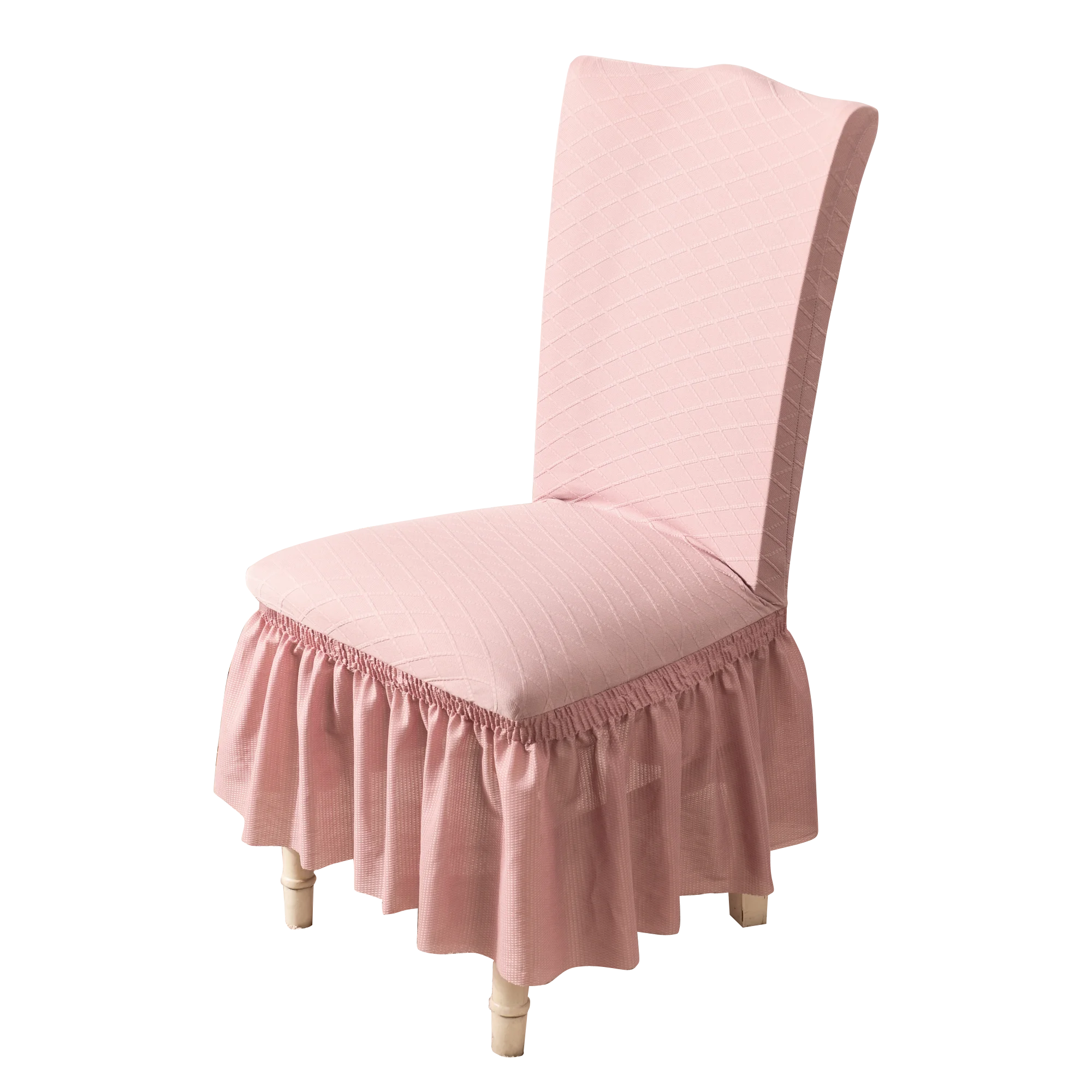
2020 New European Jacquard Lace Skirt Lace All-inclusive Office Home Chair Cover 