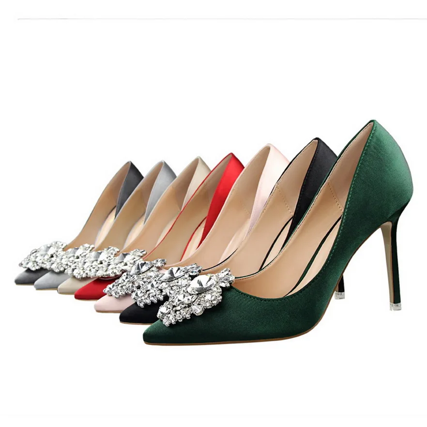 
Female High Heels Wholesale Big Size Custom Women Shoes High Heel Ladies Shoe 