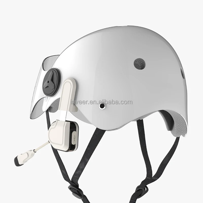 inveer over 600m distance duplex intercom  Half helmet  intercom headset  with  IPX6 rugged design  model X2 biker accessories