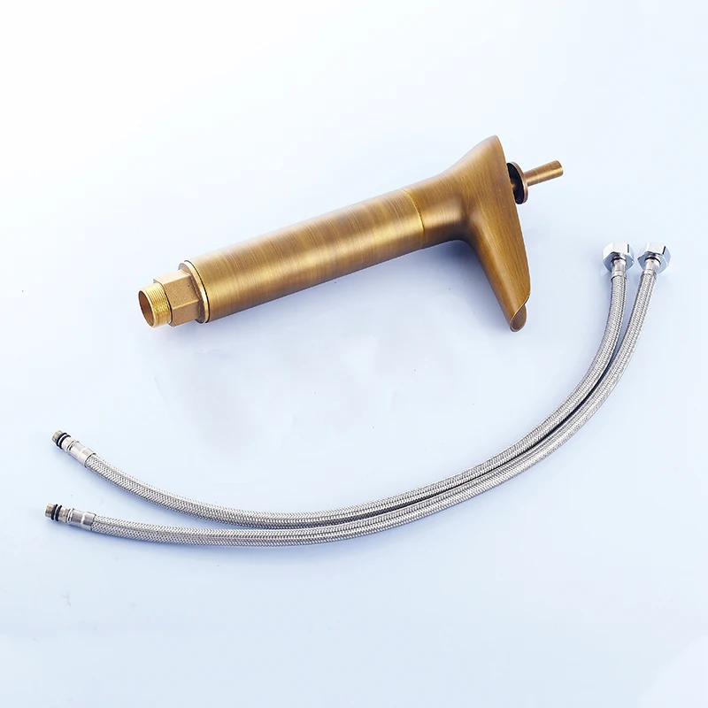 Samiyah Guangdong Kaiping Modern Bathroom Sink Taps Antique Brass Faucet Mixer Single Handle Basin Retro Faucets