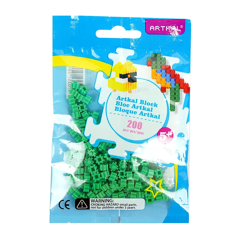 Hot Selling Christmas Cartoon Stacking Stitch Magic Micro Building Blocks Collection Assembled Diamond Mini Toys Bricks Figures