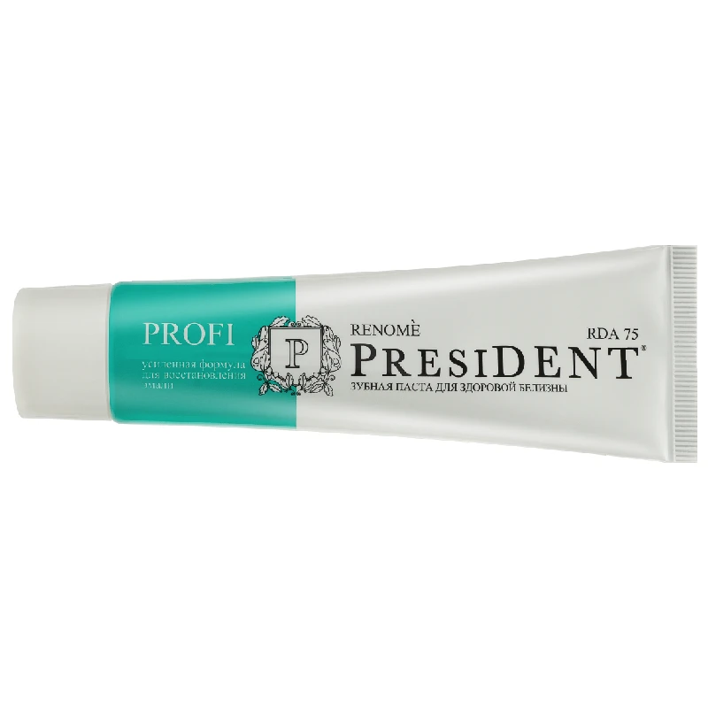 Toothpaste PRESIDENT PROFI Renome (75 RDA) 50 ml healthcare products distributor required