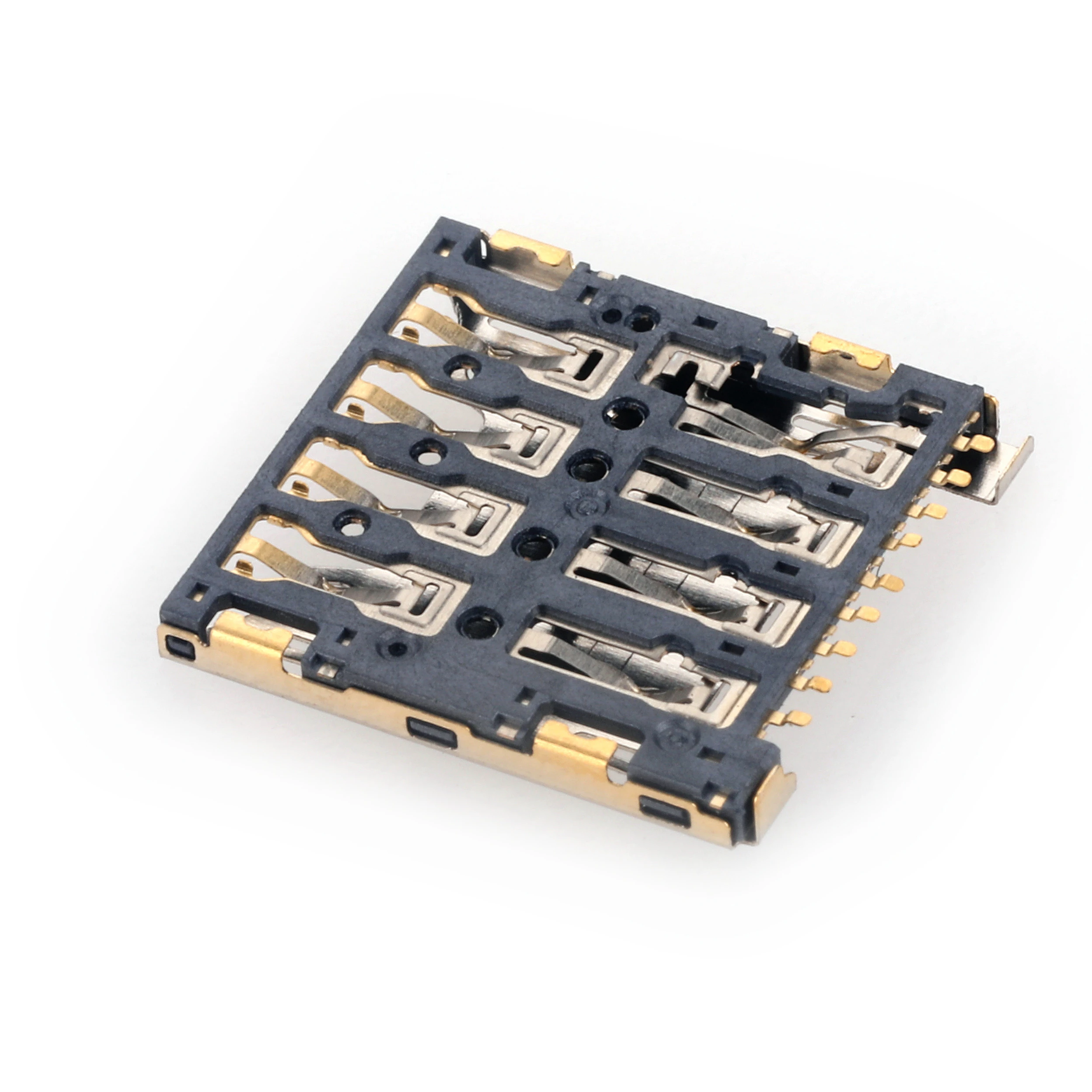 MUP SMT TYPE 8P Push-Pull Type Micro SIM card socket connector flip type for GSM/GPRS