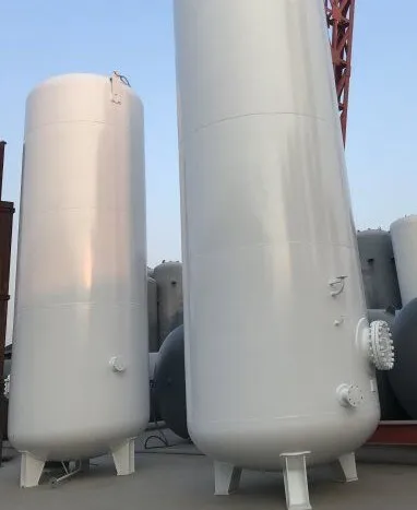 Cryogenic Vertical LNG Tank Cryogenic Pressure Vessel