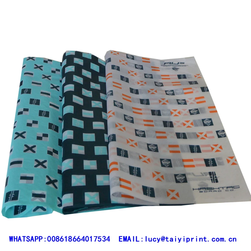 Butcher Paper Sheets Waxed Greaseproof Custom Printed Peach Pink Butcher Paper