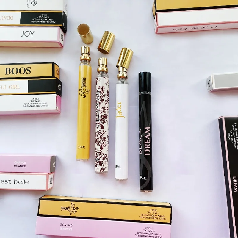 35ml Crystal Mini Floral Perfume Sets Pocket Designer Perfumes For Women