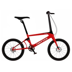 Newest Carbon folding bike bicycle 451 carbon frame 22 speed foldable bike OEM customized