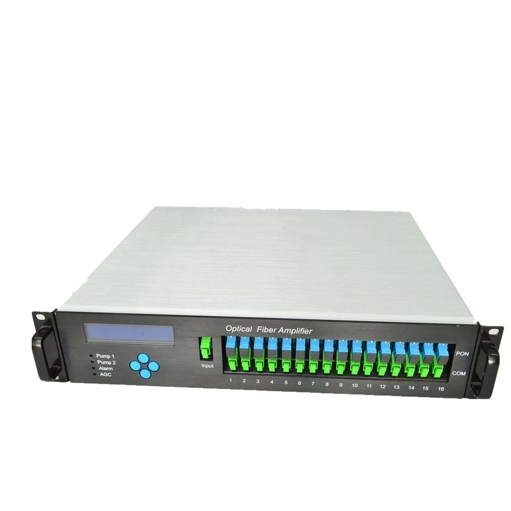 16 портов edfa wdm Yatai 22db 1550nm edfa