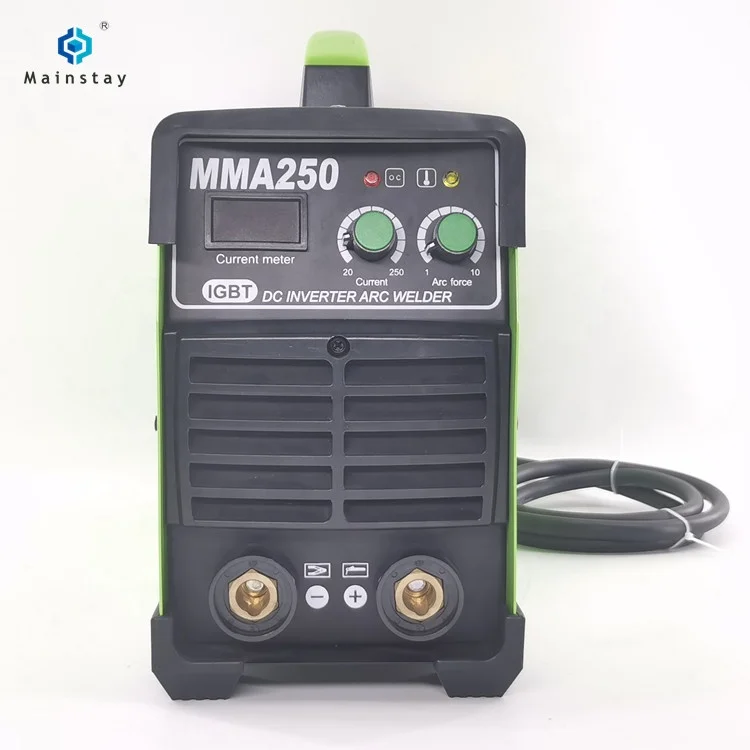 2020 Hot Sale  IGBT Arc Welding Machine 250 Amps DC Inverter Cheap Price Portable Arc Welder