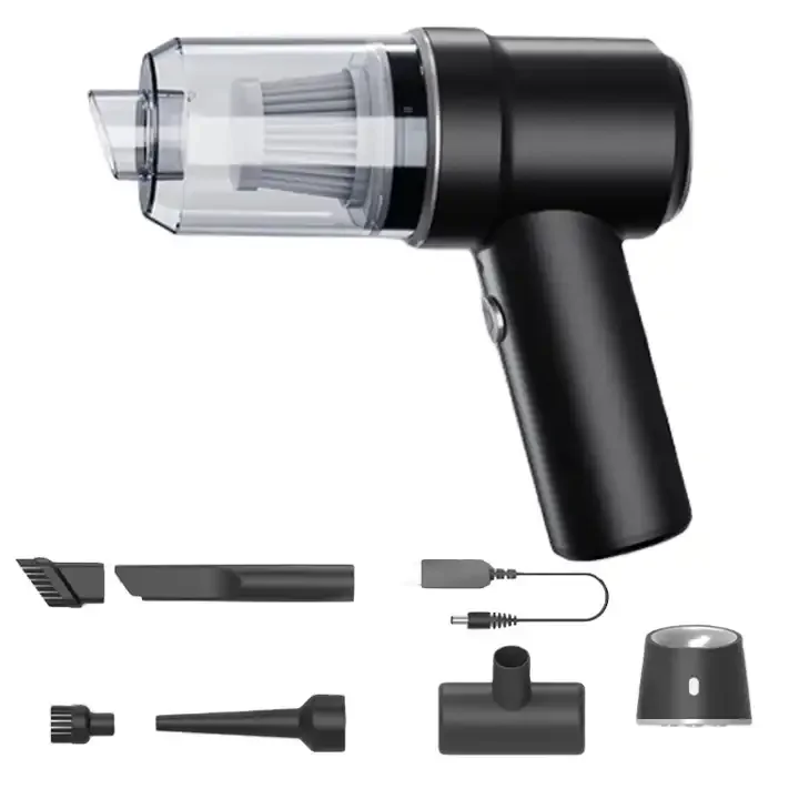 Cheap Price Small Wireless Charging 120W Car Cleaning Mounted Vacuum Cleaner Handheld With High Power Vacuum Cleaner