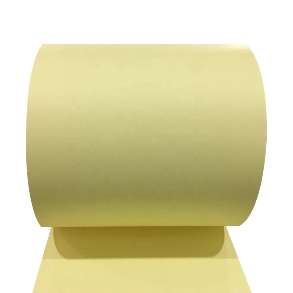 White Blue Yellow Glassine Silicone Release Paper Rolls Suppliers Silicone Coating Paper Roll Silicone Paper Jumbo Roll