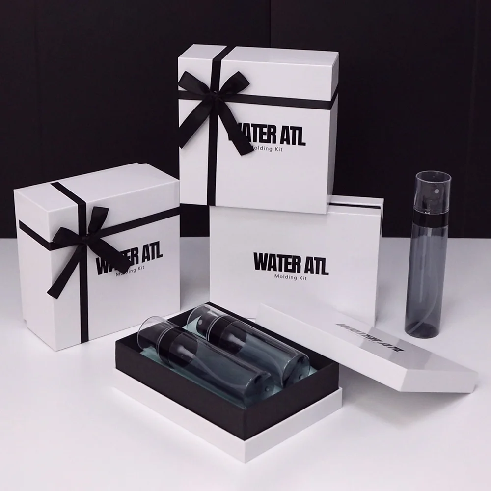 Hot Custom Luxury High Quality Rigid Cardboard Packaging White Removable Lid Paper Gift Boxes Lid And Base Box With Neck