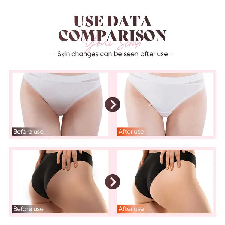 Hot selling yoni private label body scrub ice cream with low price