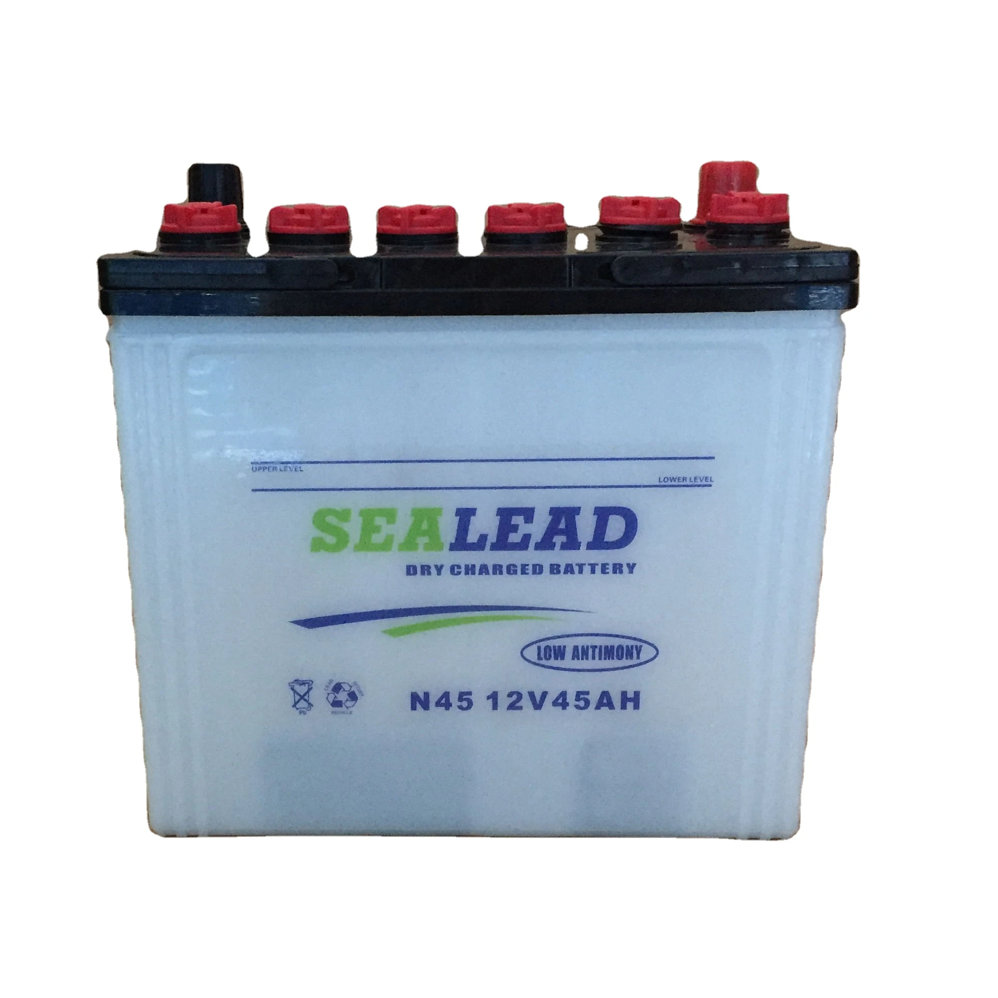 
Korea technology NS60 12V 45AH dry charged car battery for Africa market 