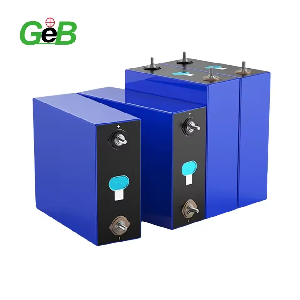 GEB Prismatic 3.2V Lifepo4 Battery 50ah 100ah 105ah 200ah 280ah 304ah High Capacity Solar Battery Electric Vehicle Power Battery