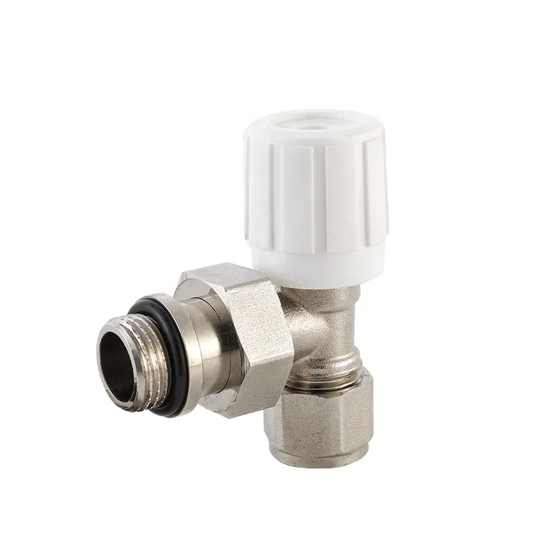 Angle Type Brass Manual Operation Radiator Valve Wholesales