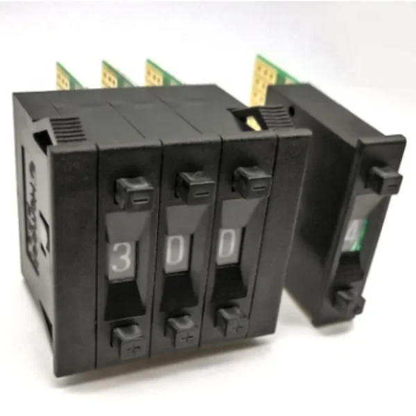 Best quality touch timer switch black white 1-10 position rotary timer switch