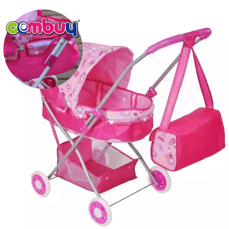 Оптовая продажа кукла с железной ручкой коляска автомобиль детская игрушка для домашних животных