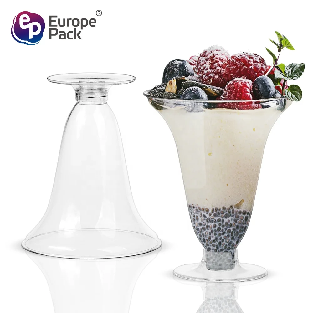 Factory wholesale food grade special disposable plastic customized wine cocktail cup