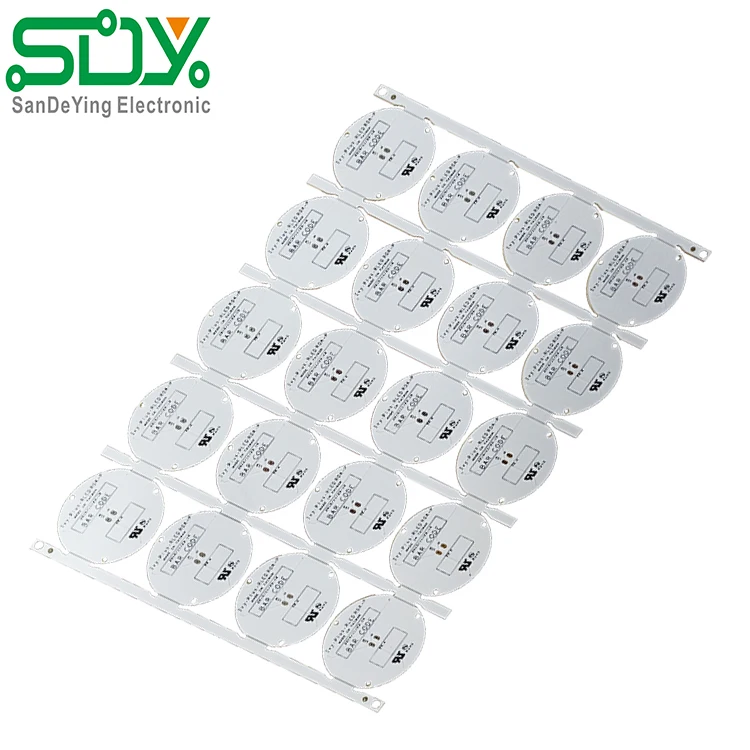 Аварийное освещение печатная плата круглая светодиодная алюминиевая печатная плата