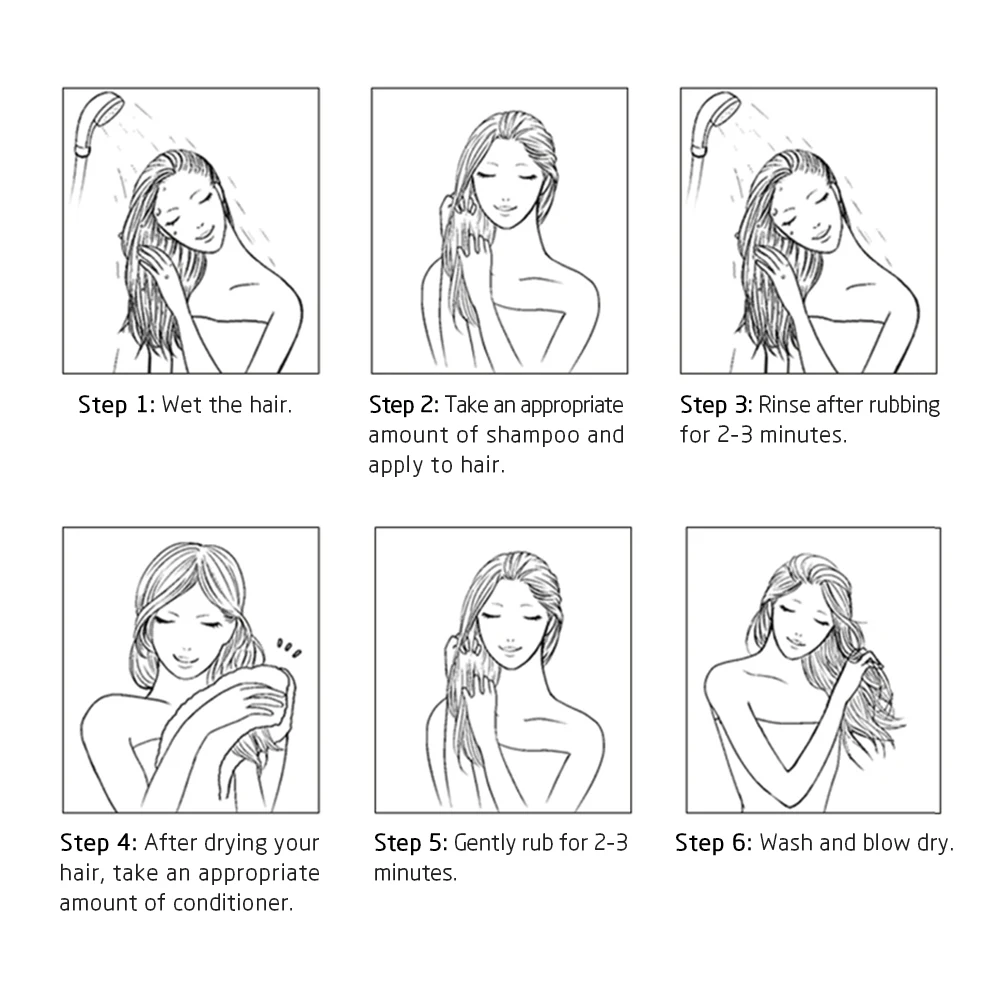 Natural plant Anti Hair Loss Japan Hinoki Shampoo hair care hair Thickening Shampoo