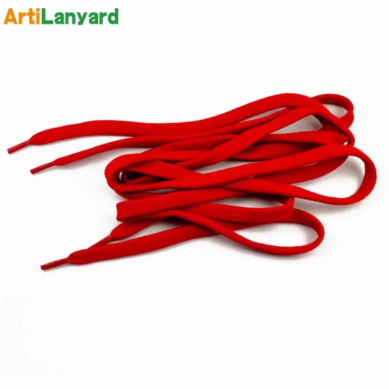 Artilanyard Customized Printed Rainbow Personalized Shoe Laces For Hoodies Oem Shoelaces Custom Sneakers Shoelaces Charm Flat