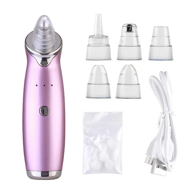Multifunctional Cleaning Instrument Facial Nose Acne Whitehead Removal Ultrasonic Electric Blackhead Remover Vacuum