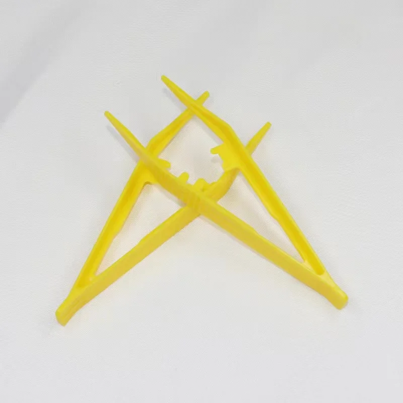 Disposable medical blue plastic tweezer/forceps