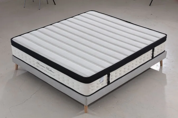 12 дюймов роскошная евро ортопедический сжатого пены памяти средства ухода за кожей Шеи карман со спиральной пружиной roll up в коробке Китай производитель матрасов