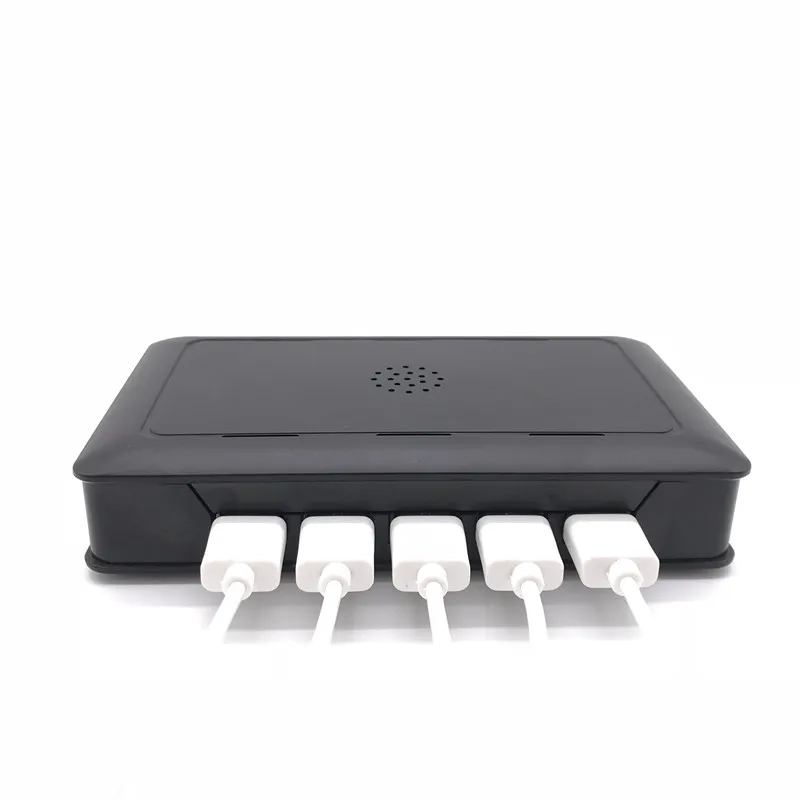 Multi ports anti-theft alarm charging remote display holder smart phone security exhibition device