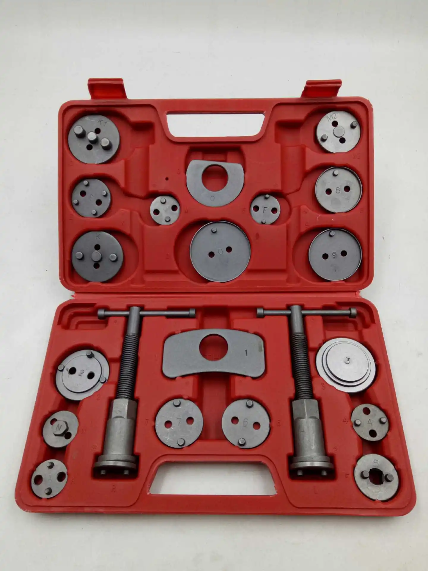 Hot 22 Piece Vehicle Repair Universal Brake Caliper Piston Pad Expansion Repair Brake Kit Brake Pad Tool Alat pad brek