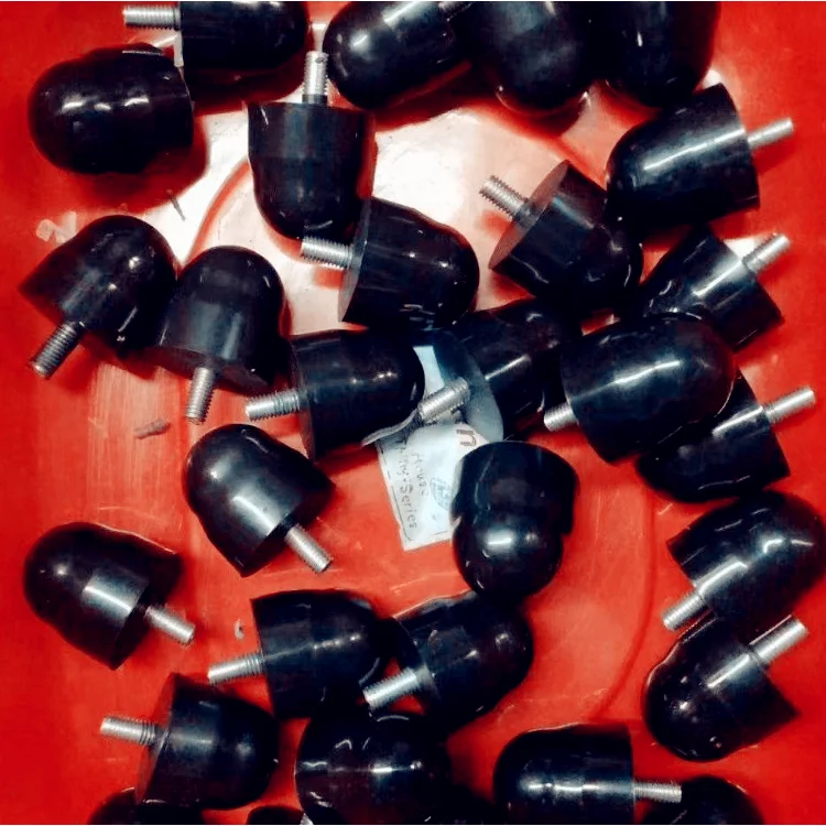 Non-standard size anti vibration rubber mounting with screw in competitive price